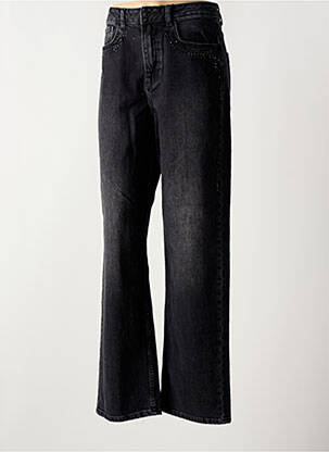 Blugi cu croială dreaptă negru B.YOUNG femeie