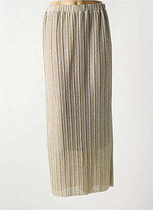 Fustă lungă bej ZHRILL femeie