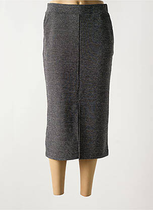 Fustă midi gri B.YOUNG femeie