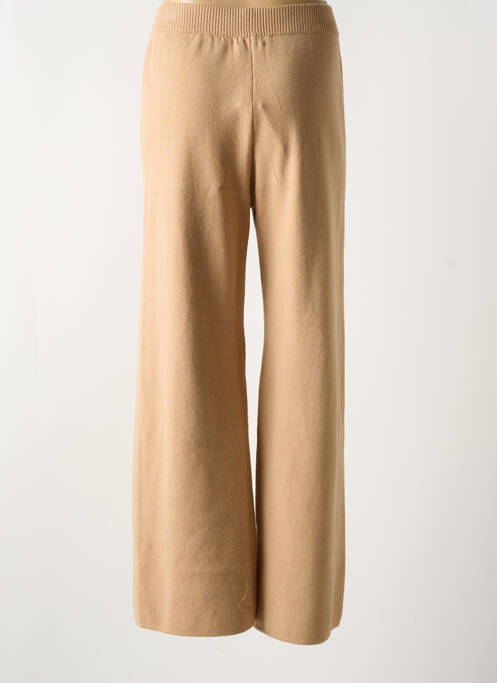 Pantalon larg maro RUE MAZARINE femeie