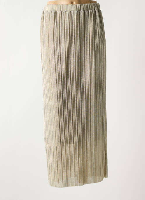 Fustă lungă bej ZHRILL femeie