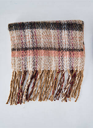 Eșarfă tricot tricot pufos roz B.YOUNG femeie