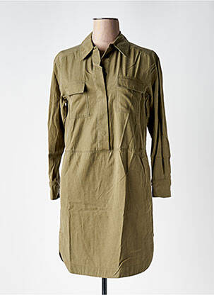 Rochie scurtă mâneci lungi mâneci lungi verde SCOTCH & SODA femeie