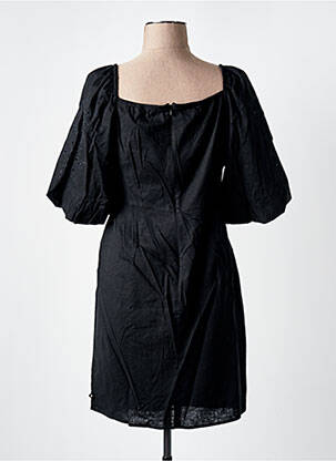 Rochie scurtă închidere cu fermoar la spate mâneci scurte negru SCOTCH & SODA femeie