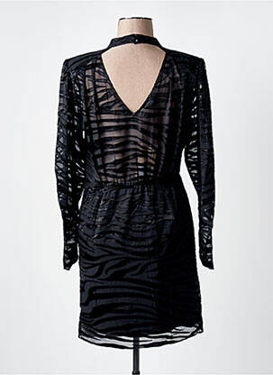 Rochie midi mâneci lungi mâneci lungi negru SCOTCH & SODA femeie