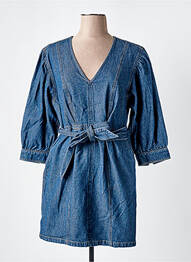 Rochie scurtă mâneci 3/4 mâneci 3/4 albastru SCOTCH & SODA femme