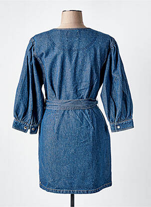 Rochie scurtă mâneci 3/4 mâneci 3/4 albastru SCOTCH & SODA femeie