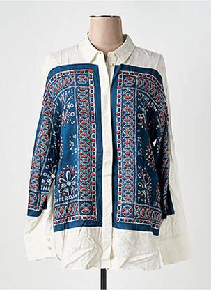 Cămașă imprimeu floral mâneci lungi bej SCOTCH & SODA femeie