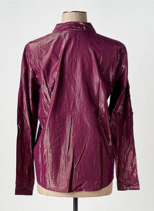 Cămașă croială fluidă mâneci lungi violet SCOTCH & SODA femeie