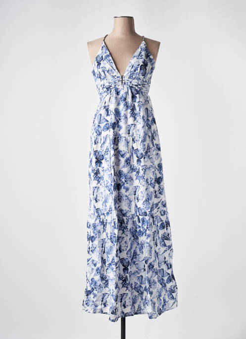 Rochie lungă albastru SCOTCH & SODA femeie