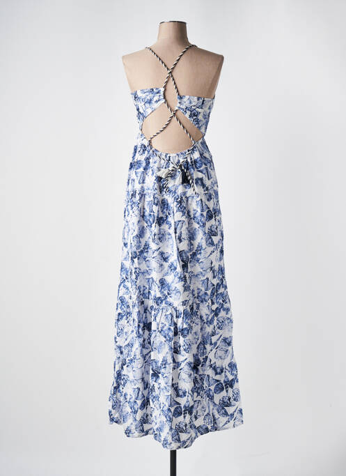 Rochie lungă albastru SCOTCH & SODA femeie