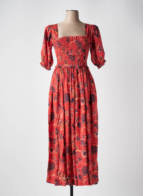 Rochie lungă portocaliu SCOTCH & SODA femeie