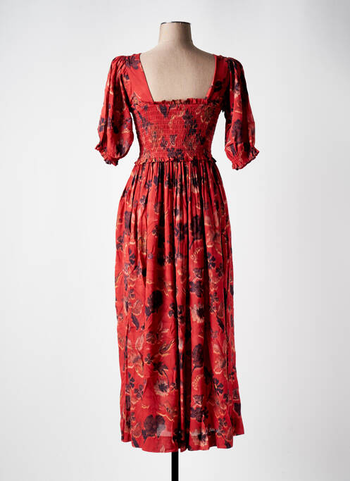 Rochie lungă portocaliu SCOTCH & SODA femeie