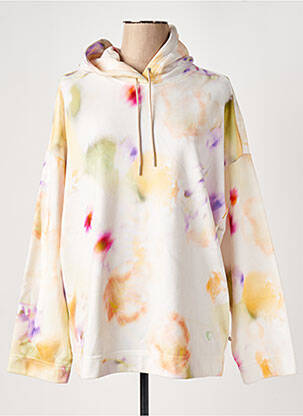 Hanorac cu glugă alb SCOTCH & SODA femeie