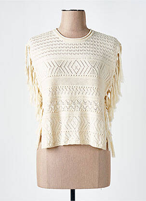 Pulover bej SCOTCH & SODA femeie