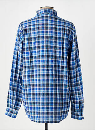 Cămașă cu mâneci lungi croială dreaptă albastru SCOTCH & SODA bărbat