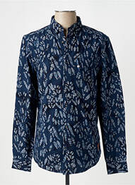 Cămașă cu mâneci lungi imprimeu fantezie albastru SCOTCH & SODA bărbat