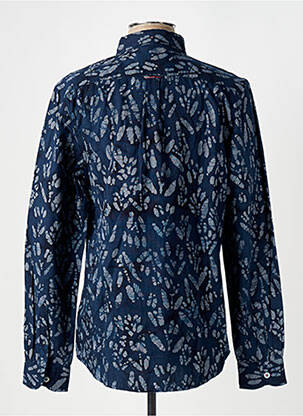 Cămașă cu mâneci lungi imprimeu fantezie albastru SCOTCH & SODA bărbat