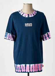 Tricou elasticitate mâneci scurte albastru SCOTCH & SODA bărbat