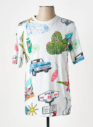 Tricou croială cambrată mâneci scurte bej SCOTCH & SODA bărbat