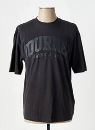Tricou elasticitate mâneci scurte negru SCOTCH & SODA bărbat