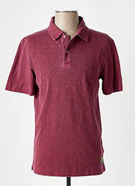 Polo țesătură jersey mâneci scurte violet SCOTCH & SODA homme