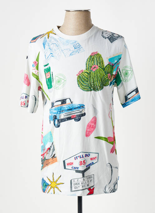 Tricou bej SCOTCH & SODA bărbat