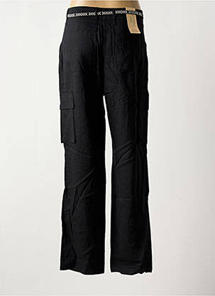 Pantalon cargo croială dreaptă talie înaltă negru SCOTCH & SODA femeie