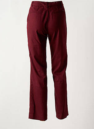 Pantalon chino închidere cu fermoar sub clapetă cu cârlig talie înaltă roșu SCOTCH & SODA femeie