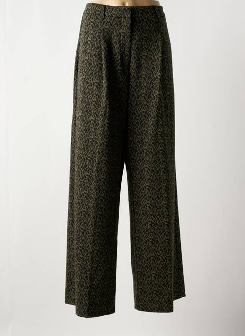 Pantalon larg verde SCOTCH & SODA femeie
