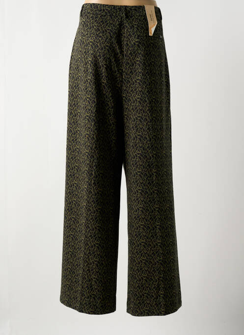 Pantalon larg verde SCOTCH & SODA femeie