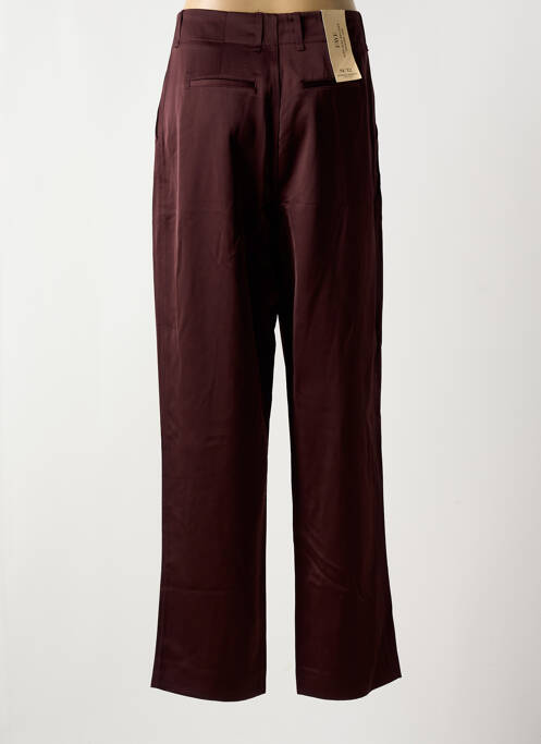 Pantalon larg roșu SCOTCH & SODA femeie