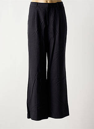 Pantalon larg țesătură poplin mărime normală negru SCOTCH & SODA femeie