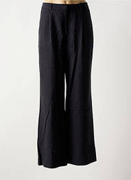 Pantalon larg țesătură poplin mărime normală negru SCOTCH & SODA femeie