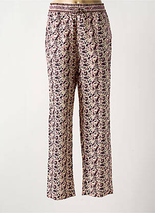 Pantalon drept țesătură poplin mărime normală roz SCOTCH & SODA femeie