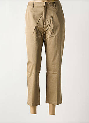 Pantalon 7/8 talie cu cleme mărime normală maro SCOTCH & SODA femeie