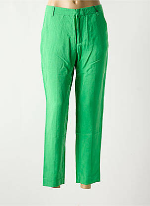 Pantalon 7/8 talie cu cleme mărime normală verde SCOTCH & SODA femeie