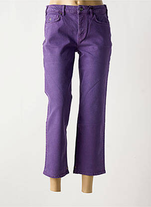 Blugi cu croială dreaptă violet SCOTCH & SODA femeie