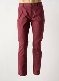 Pantalon chino țesătură poplin mărime normală roșu SCOTCH & SODA bărbat