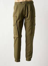 Pantalon cargo strânsă pe partea de jos mărime normală verde SCOTCH & SODA bărbat