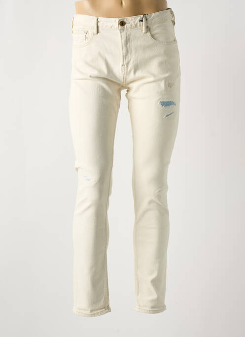 Blugi skinny bej SCOTCH & SODA bărbat