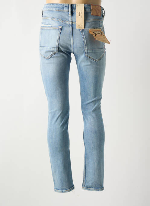 Blugi skinny albastru SCOTCH & SODA bărbat