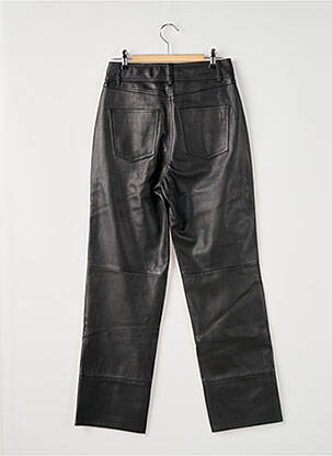 Pantalon drept talie cu cleme talie înaltă negru SCOTCH & SODA femeie