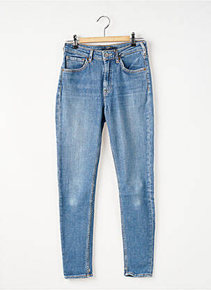 Blugi cu croială slim albastru SCOTCH & SODA femeie