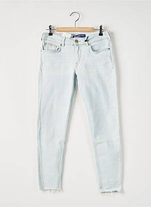 Blugi skinny albastru SCOTCH & SODA femeie