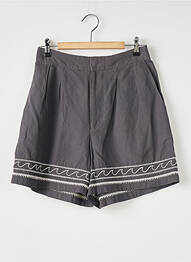 Șort închidere cu fermoar sub clapetă cu cârlig mărime normală gri SCOTCH & SODA femeie