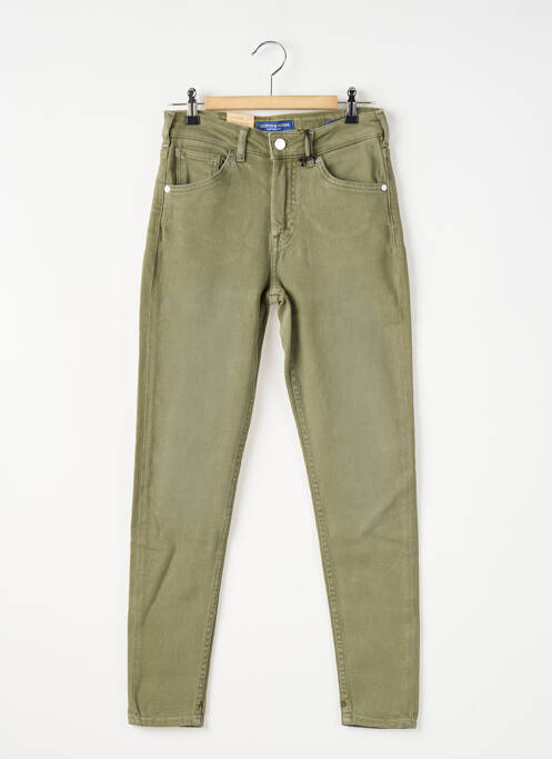 Blugi skinny verde SCOTCH & SODA femeie