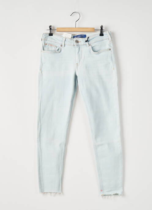 Blugi skinny albastru SCOTCH & SODA femeie