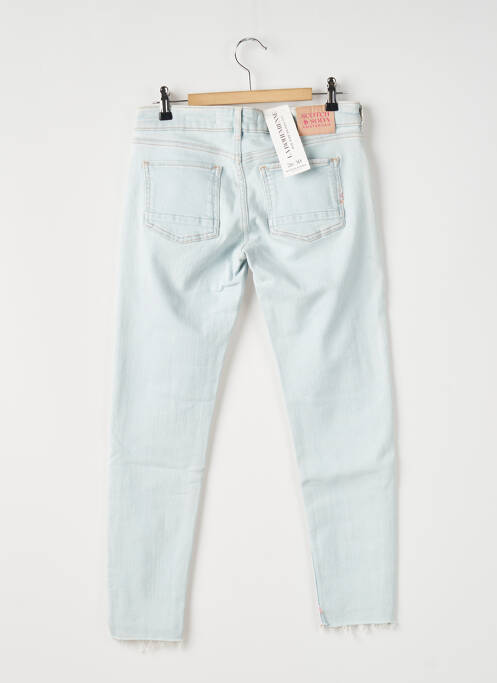 Blugi skinny albastru SCOTCH & SODA femeie