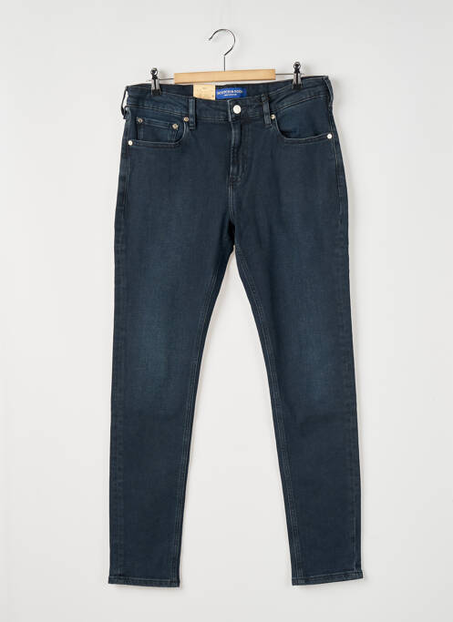 Blugi skinny albastru SCOTCH & SODA femeie